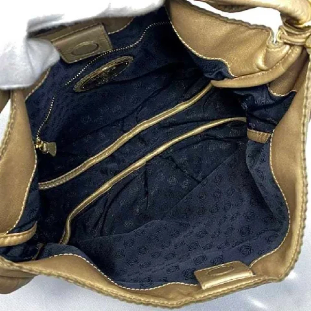 Loewe Pre-owned Leather shoulder-bags Yellow Dames