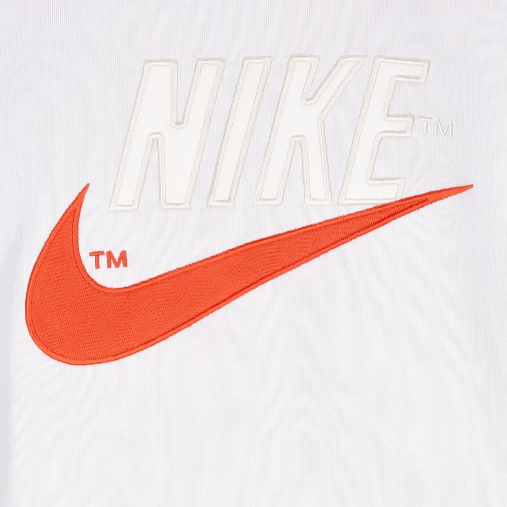 Nike Lichtgewicht Trend Fleece Crewneck Sweatshirt White Heren