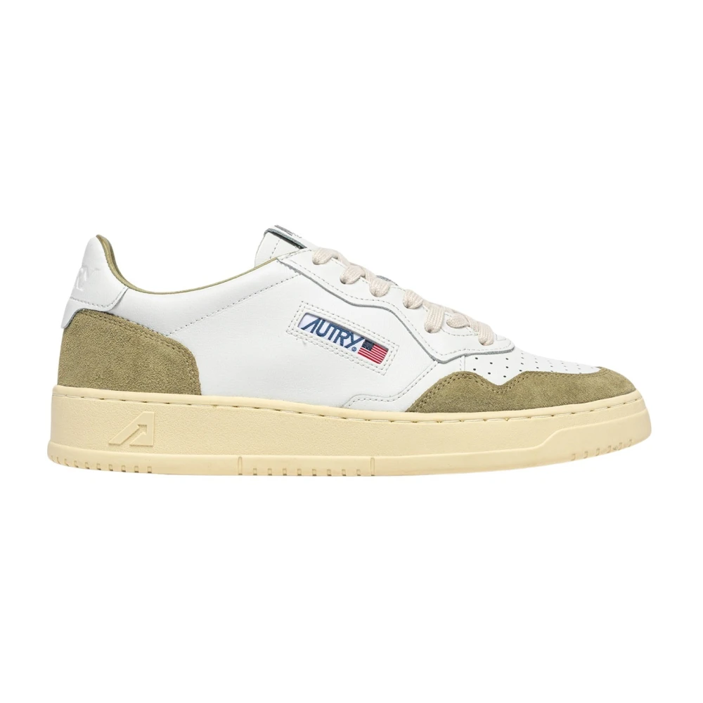 Autry White Sneakers, Male, 12 Uk, Medalist Low