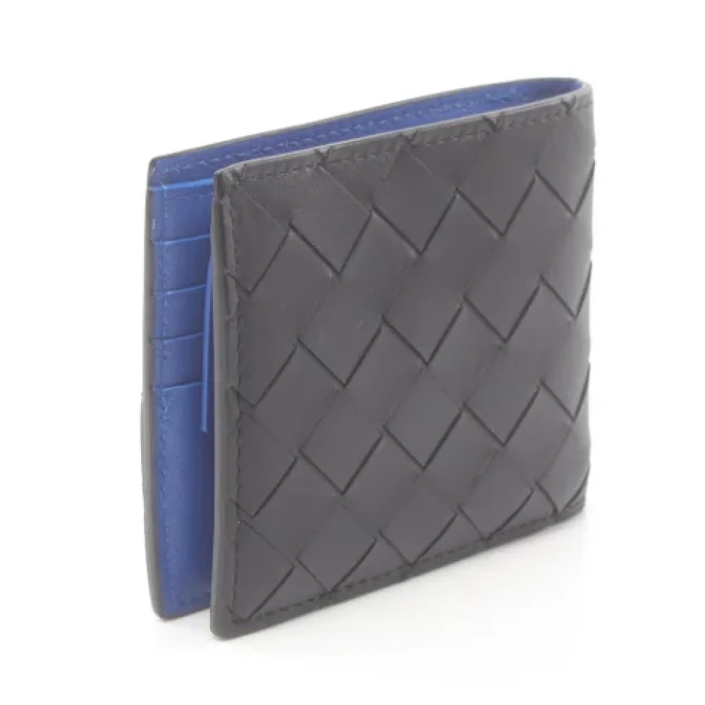 Bottega Veneta Vintage Pre-owned Leather wallets Black Dames