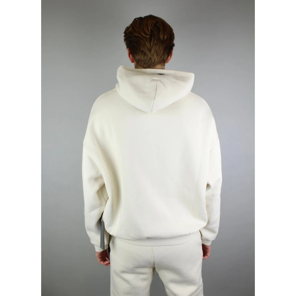 Fear Of God Luxe Shell Fleece Hoodie White Heren