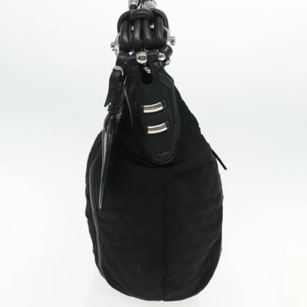 Gucci Vintage Pre-owned Nylon gucci-bags Black Dames
