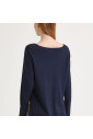 soie-coton-bleu-fonce-tricot