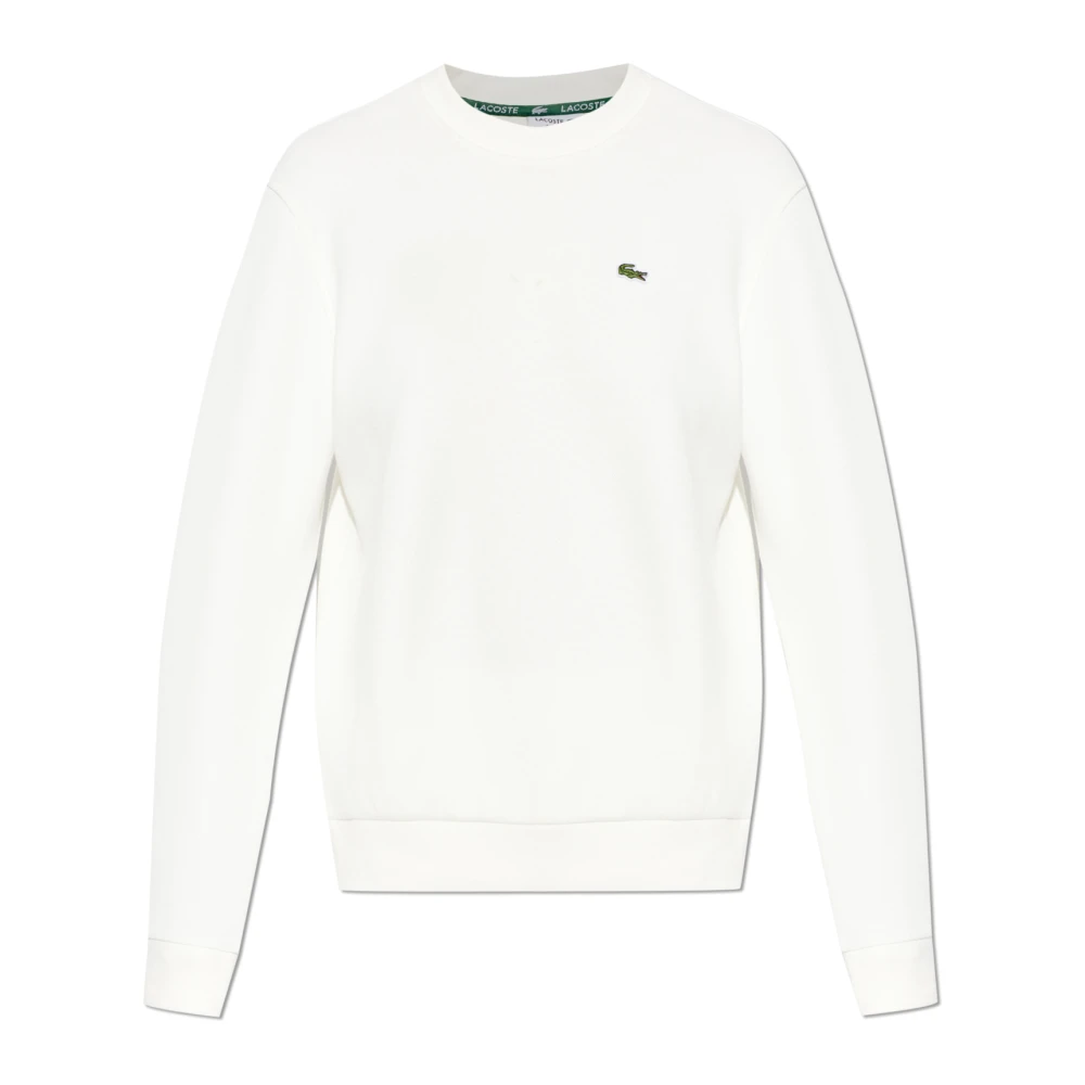 Lacoste Donna Beige Felpe, L, New, - Immagine 3