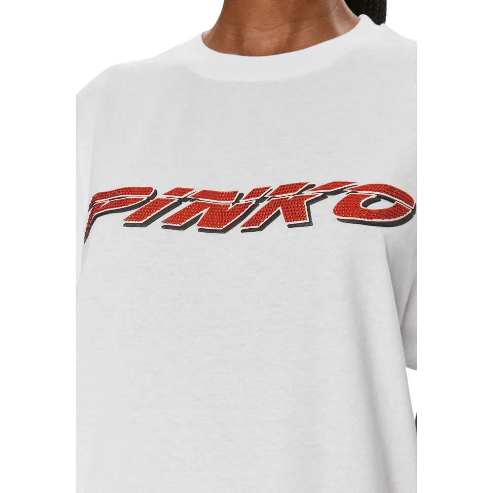pinko Polo Shirt Collectie White Dames