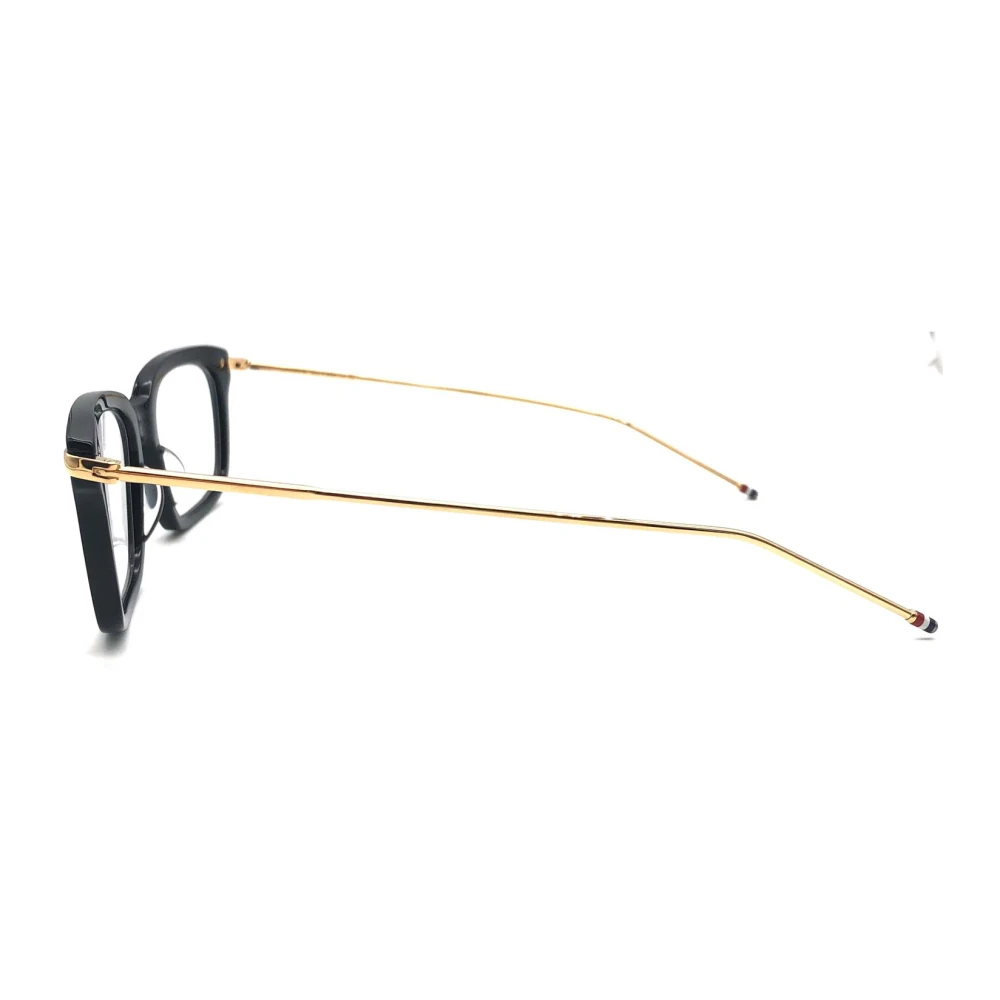 Thom Browne Stijlvol Zwart Leren Portemonnee Brown Unisex