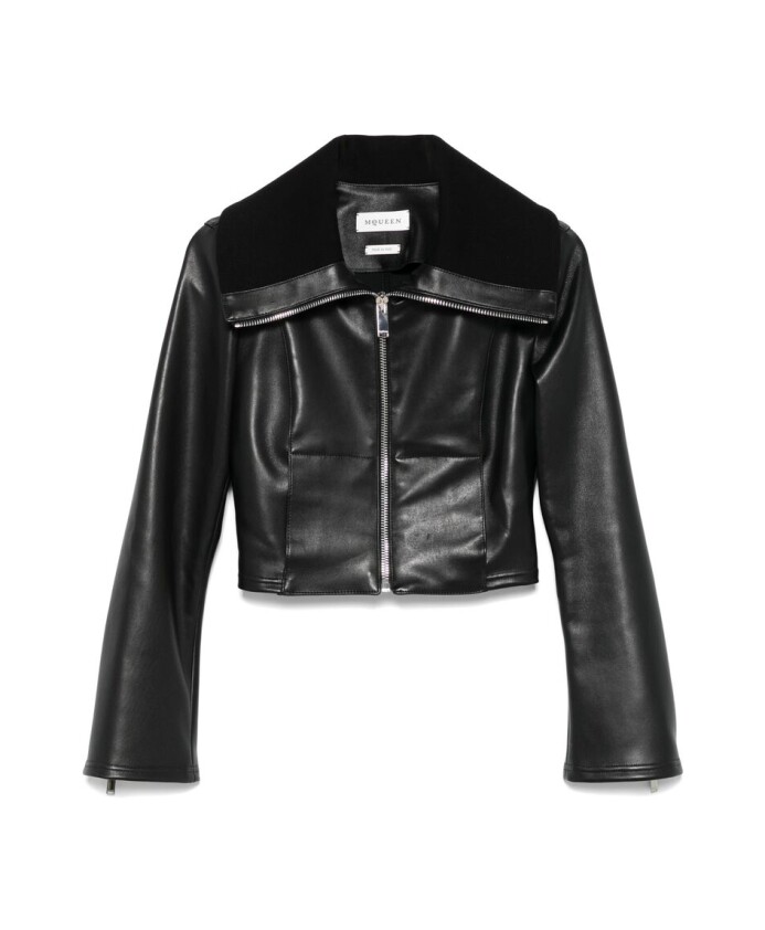 black-ribbed-zipper-jacket