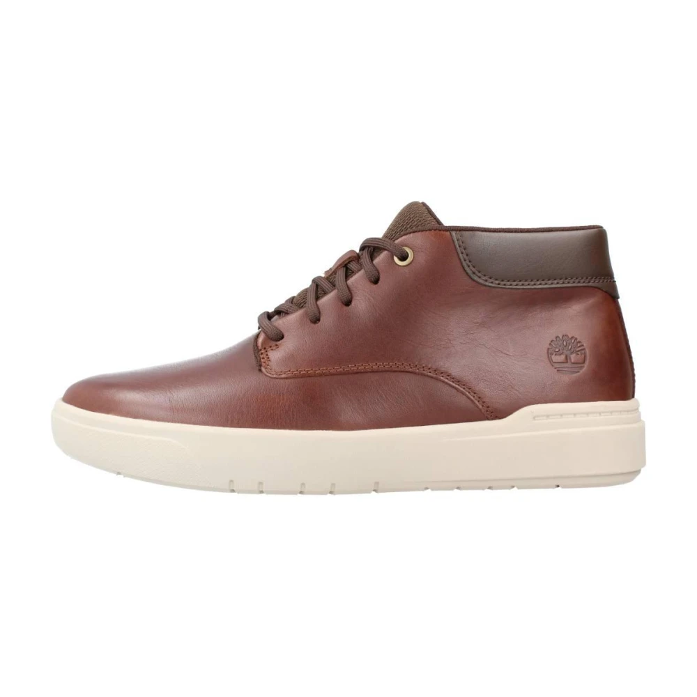 Timberland Uomo Marrone Uomini, Sneaker, Sneaker Seneca Bay Mid Lace Up, (40) - Immagine 4