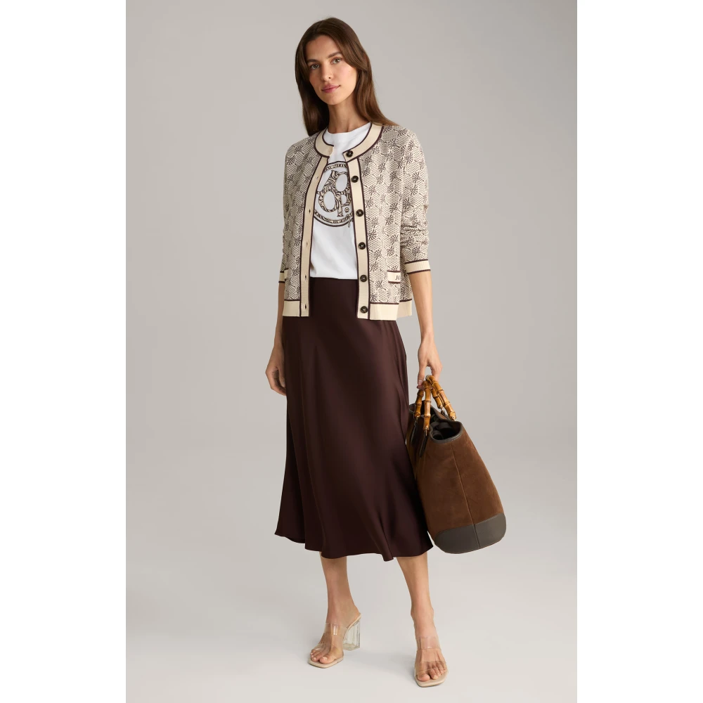 Joop! Satijnen rok voor vrouwen Elegant en universeel Brown Dames