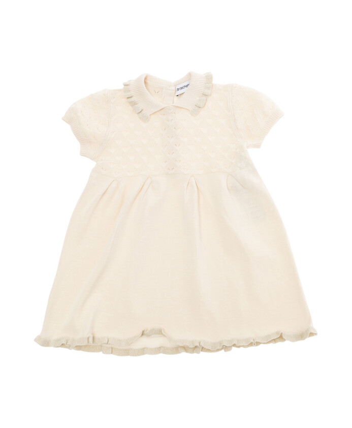 robe-bebe-en-coton-beige