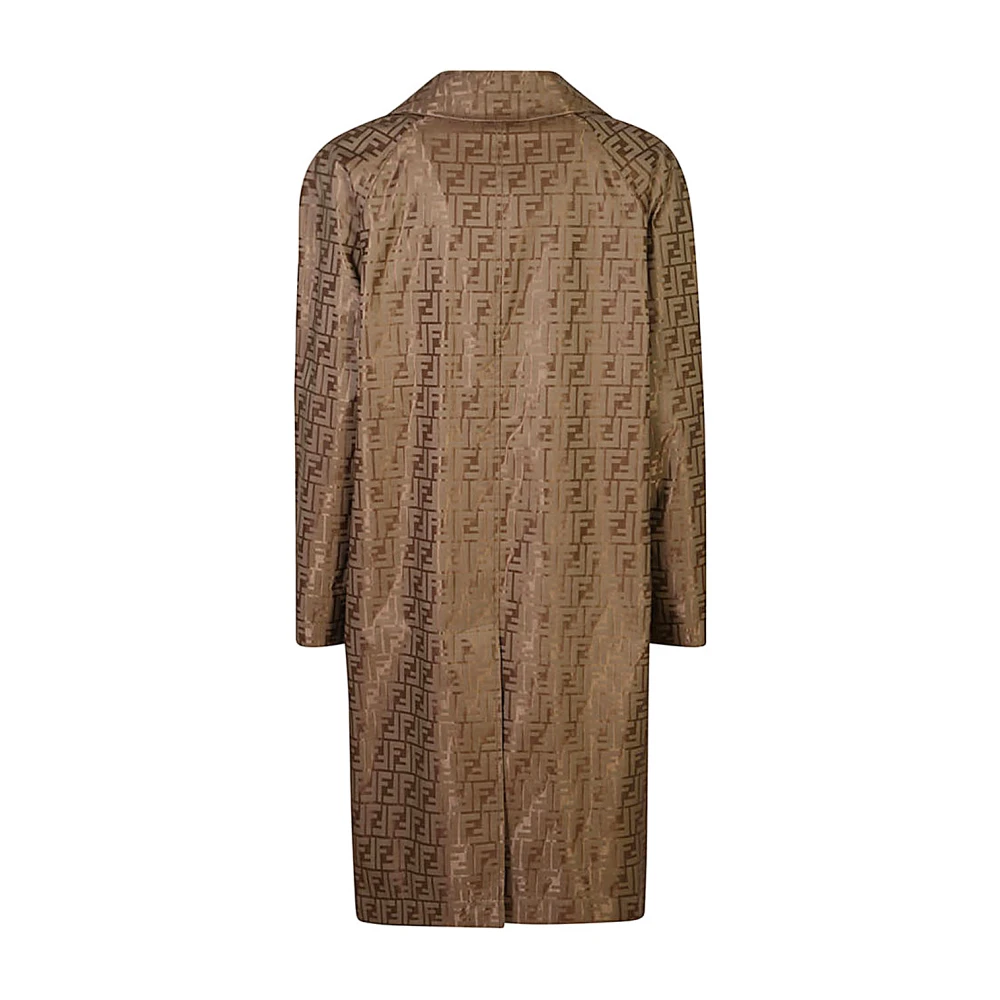 Fendi Beige Jas & Mantel Aw24 Beige Dames