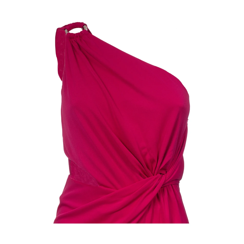 Ralph Lauren One-Shoulder Jumpsuit Pink Dames