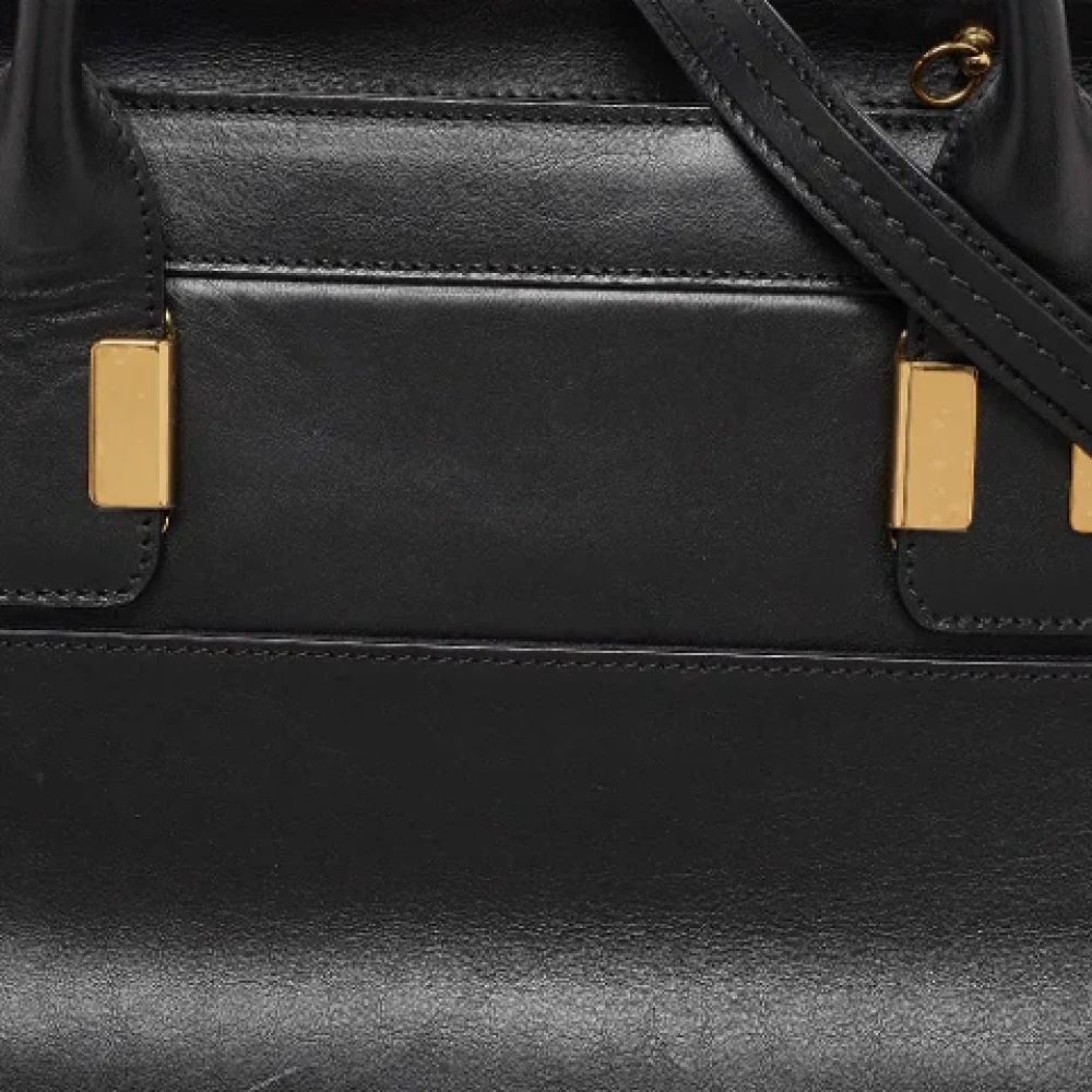 Chloé Pre-owned Leather handbags Orange Dames