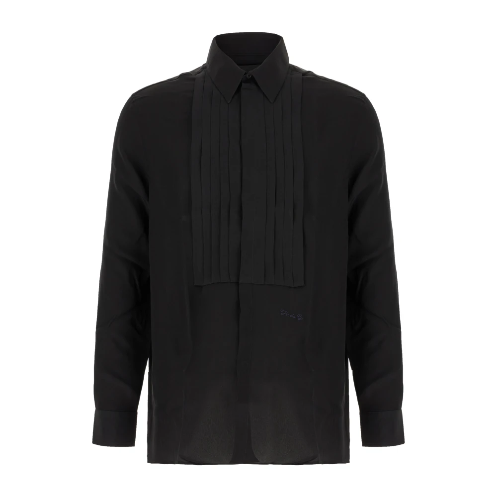 Givenchy Zijden overhemd Black Heren