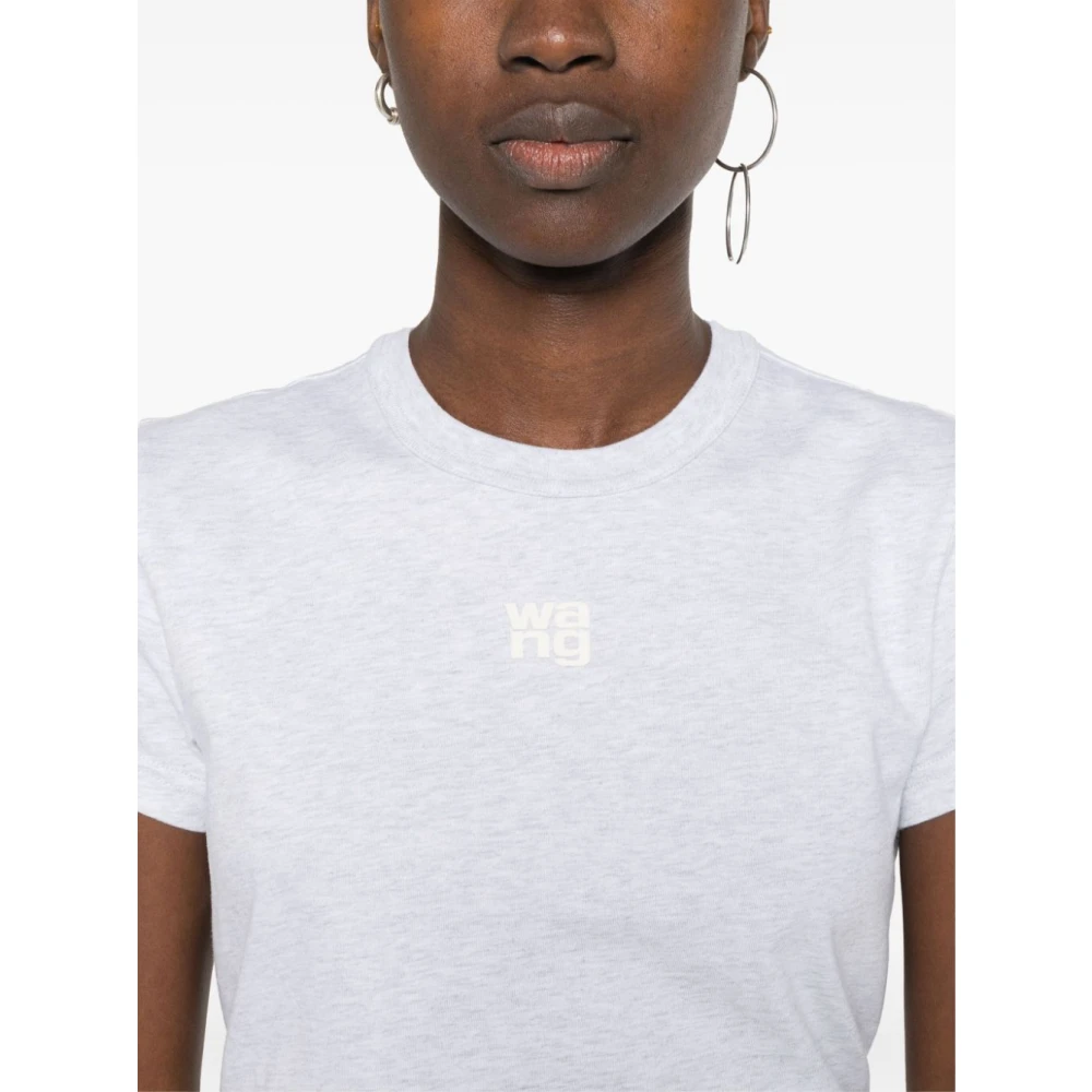 alexander wang Dames T-shirts & Polo's in Grijs White Dames