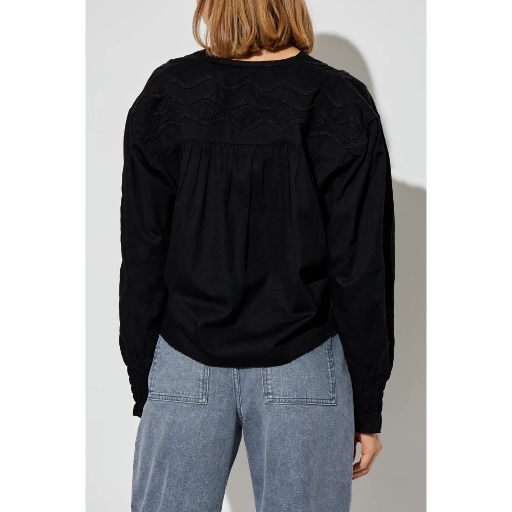 IRO Top Ornella Black Dames