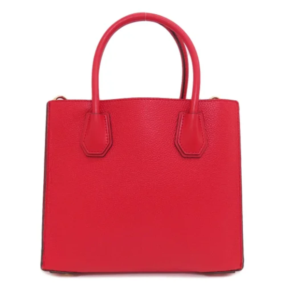 Michael Kors Pre-owned Leather handbags Red Dames