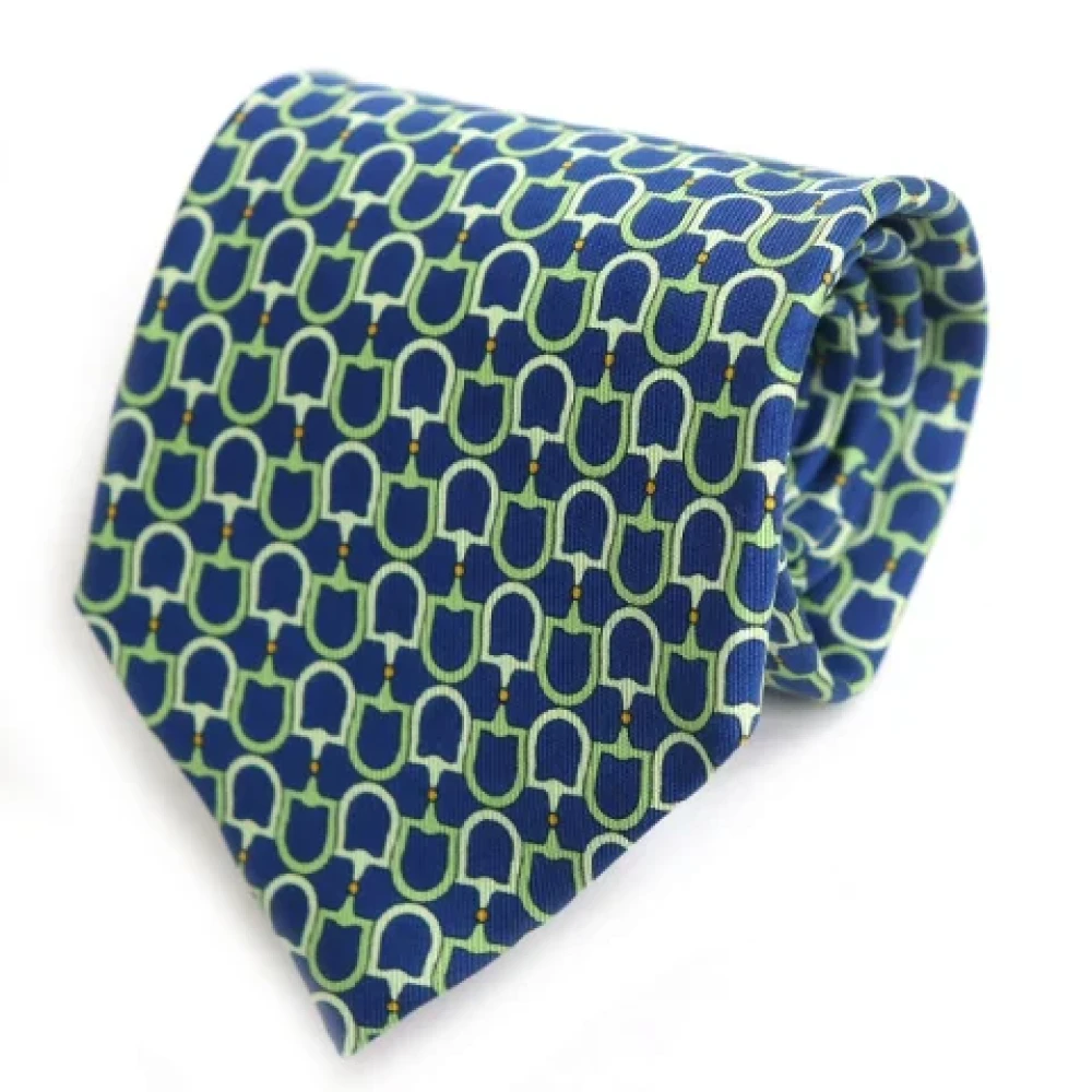 Gucci Vintage Pre-owned Canvas home-office Blue Heren