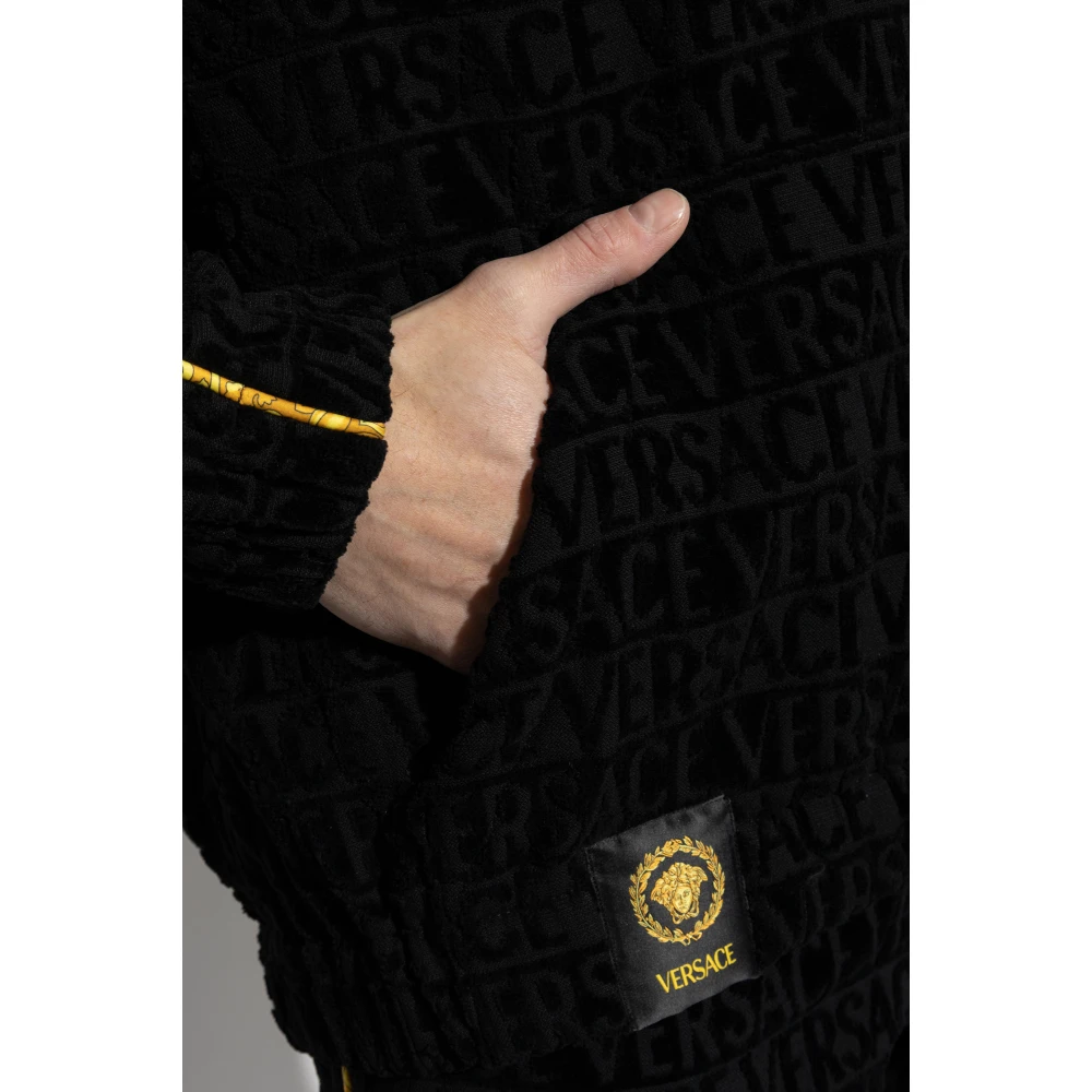 Versace Sweatshirt met logo Black Unisex