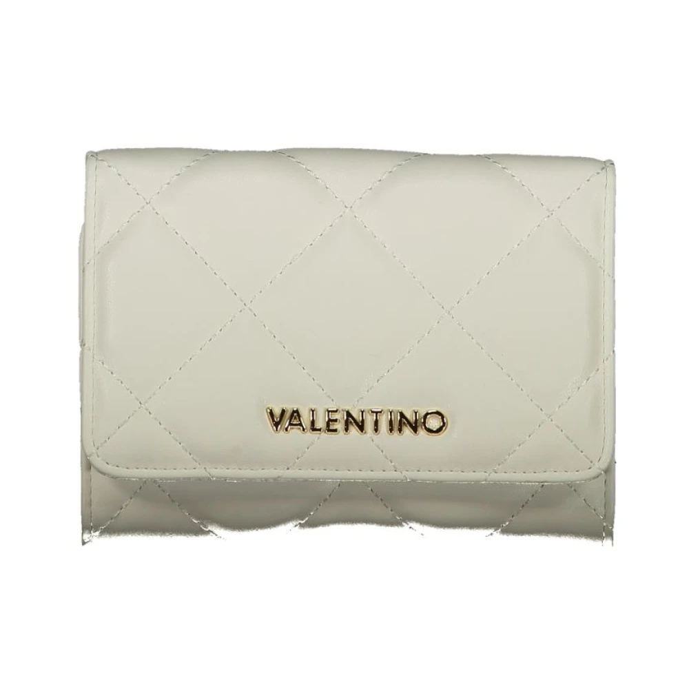 Valentino By Mario Valentino Women's White Polyurethane Wallet - Wallets & Cardholders - One Size - Accessories