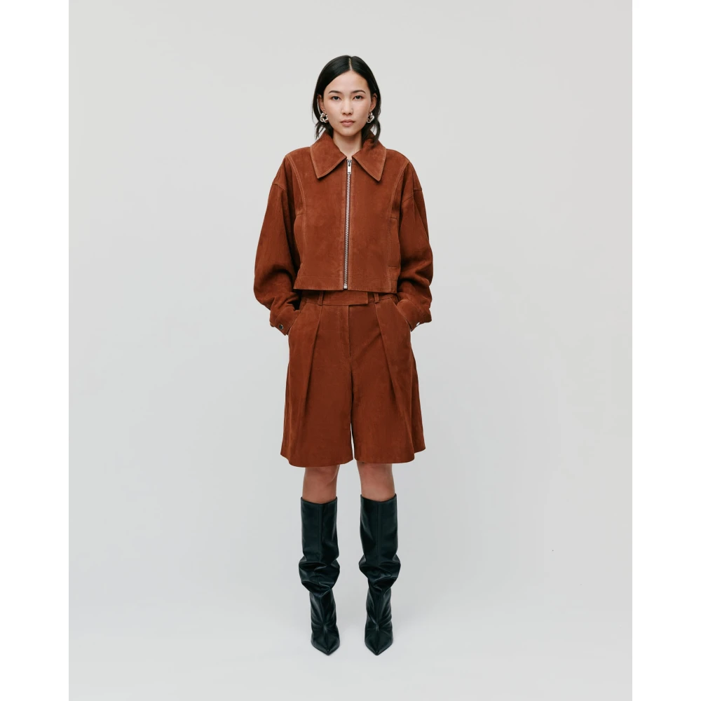 IVY OAK Lena Blazer Brown Dames