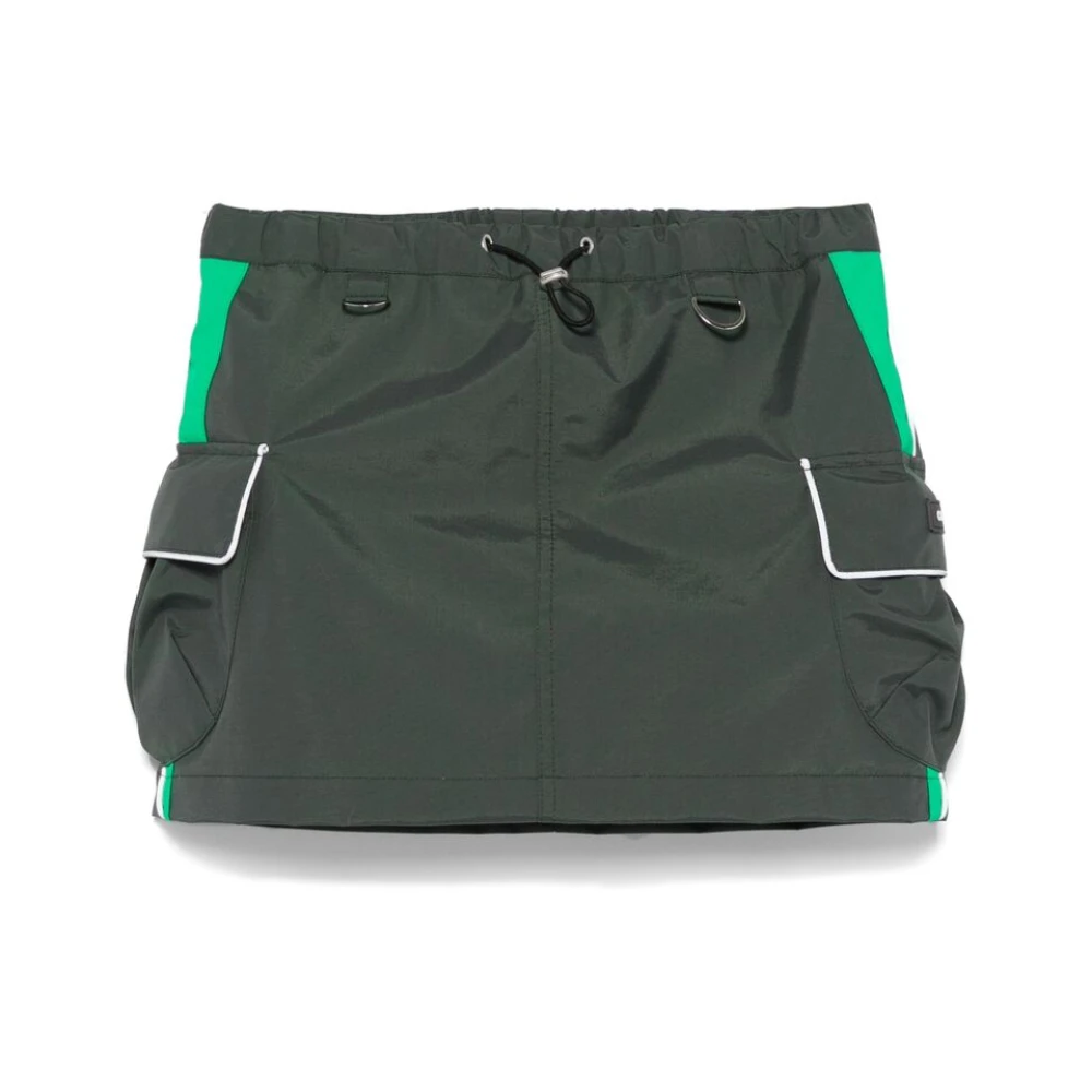 Coperni Groene Cargo Rok met Koordtaille Green Dames