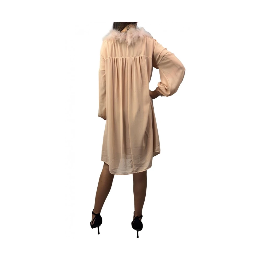 Fracomina Elegante Jurk Beige Dames