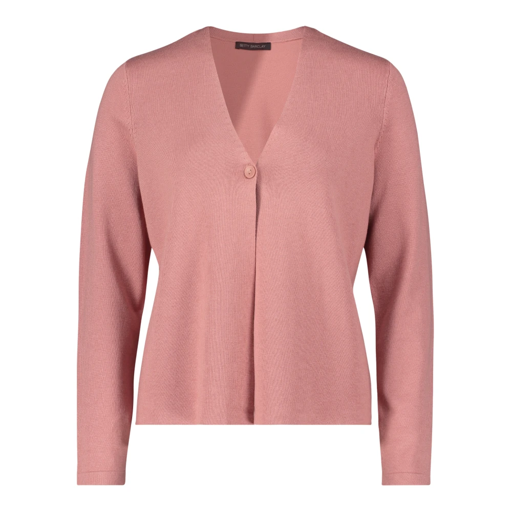 Betty Barclay Klassieke V-hals Vest Pink Dames