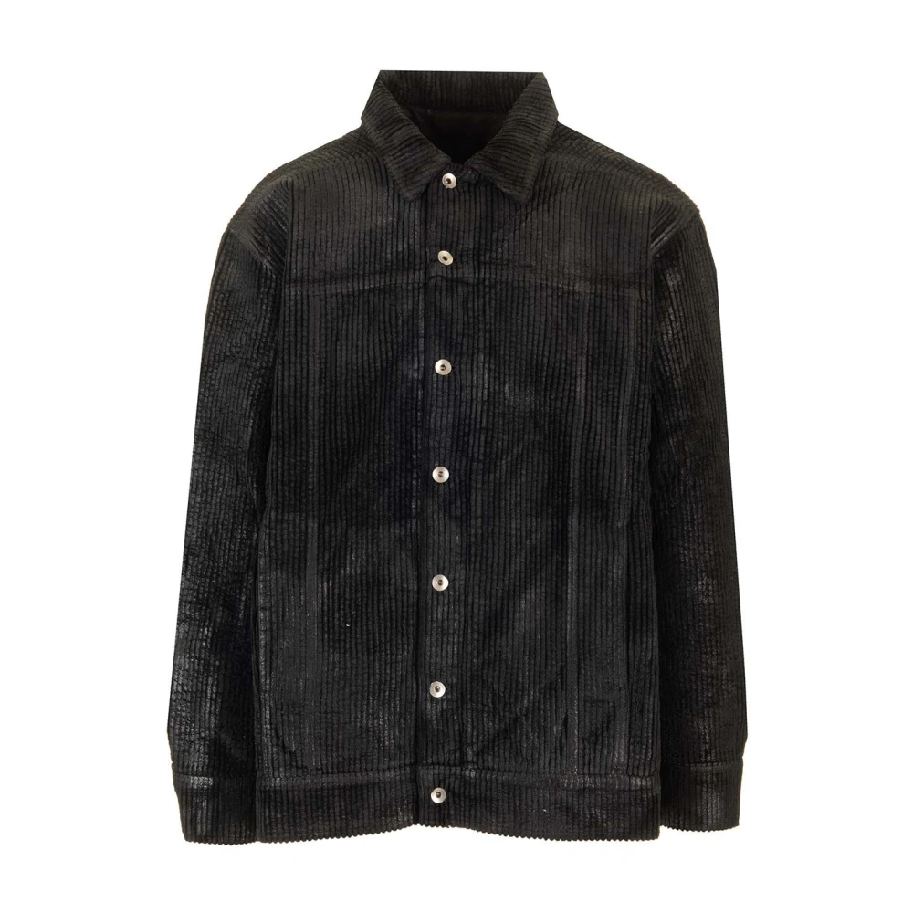 Rick Owens Black Jackets - Male - Light Jackets - Xs - Jackets