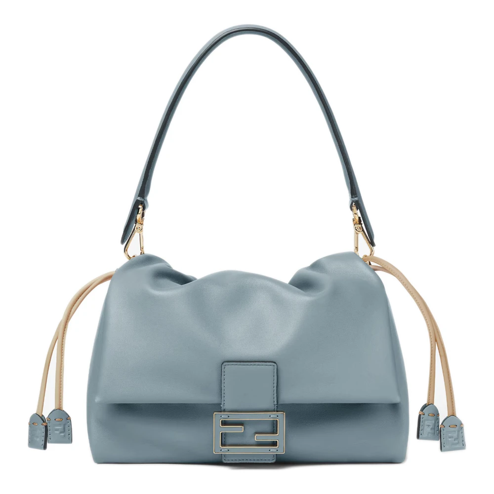 Fendi Women's Blue Mamma Baguette Medium