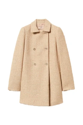 Beige Stilfull Kappa för Kvinnor
