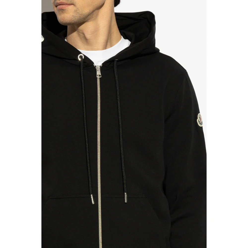 Moncler Hoodie Black Heren