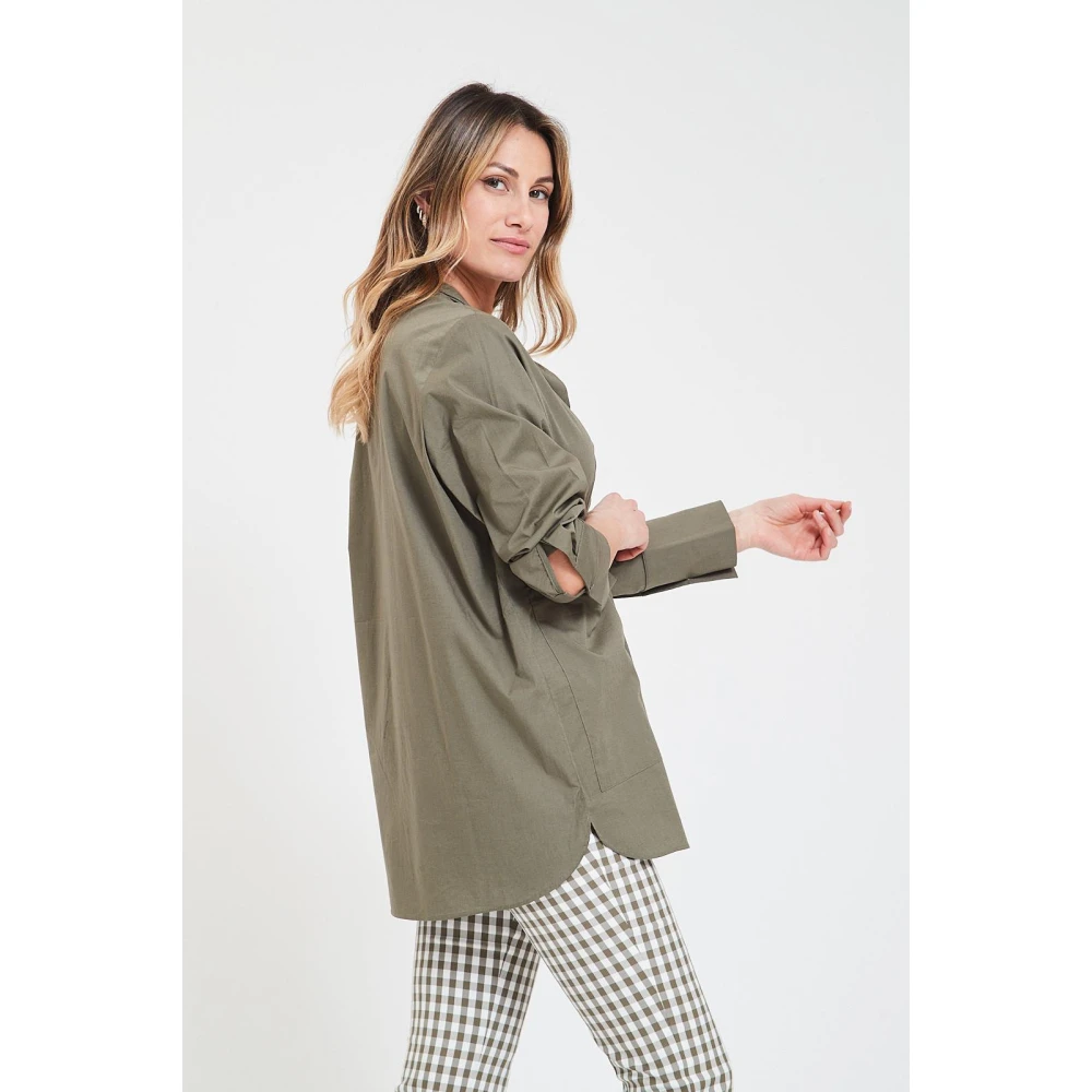 Alpha Studio Guru Overhemd Green Dames