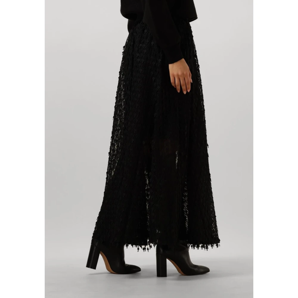 Copenhagen Muse Zwarte Maxi Rok Tijdloze Stijl Black Dames