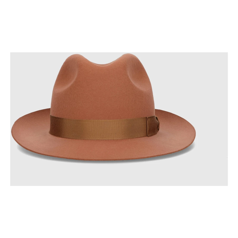 Borsalino Wol Vilthat Toekomst Reis Ruimte Brown Heren