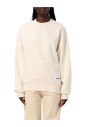 sweatshirt-col-rond-jaune