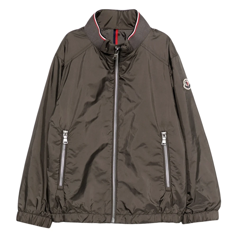 Moncler , Light Jackets, Male, Gray, 4 Y, Hilmi Jacket