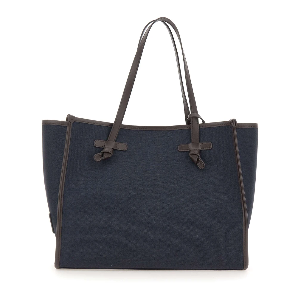 Gianni Chiarini Blue Shopping Bags, Female, One Size, Marcella Shoulder Bag