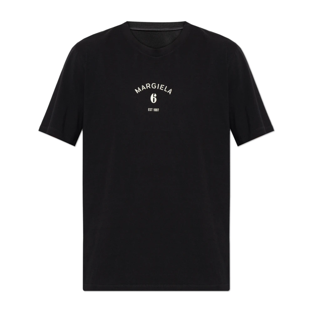 Mm6 Maison Margiela Herren Schwarz Oberteile, K, Lgröße:
