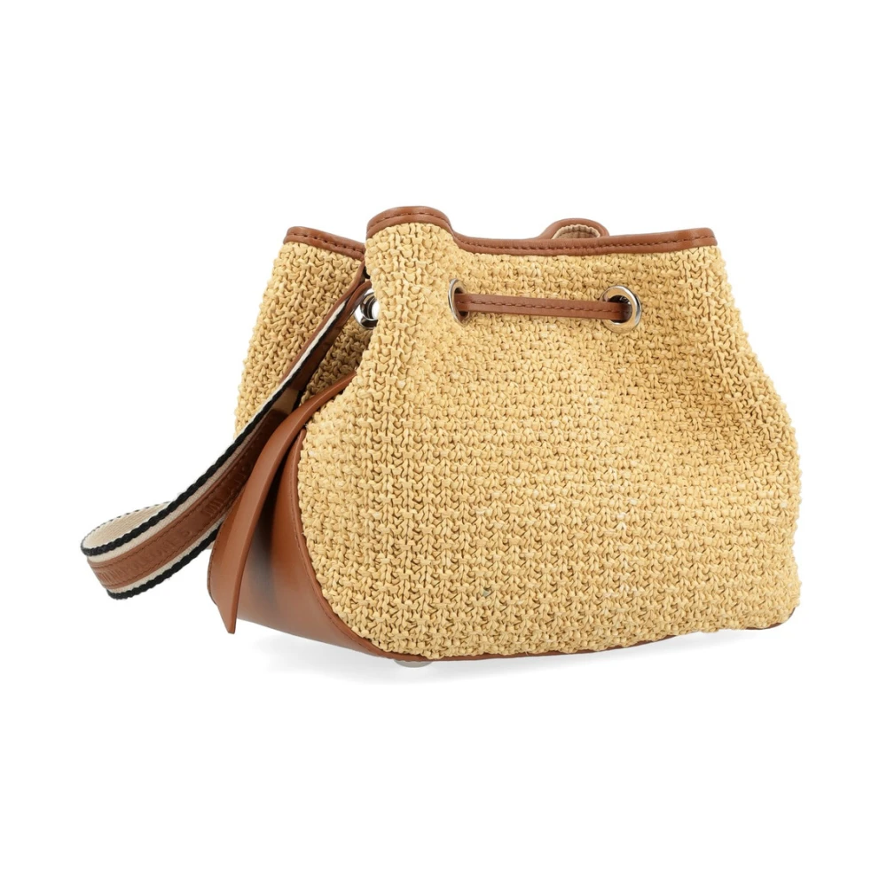 Hogan Mini Raffia Stijl Handtas Brown Dames