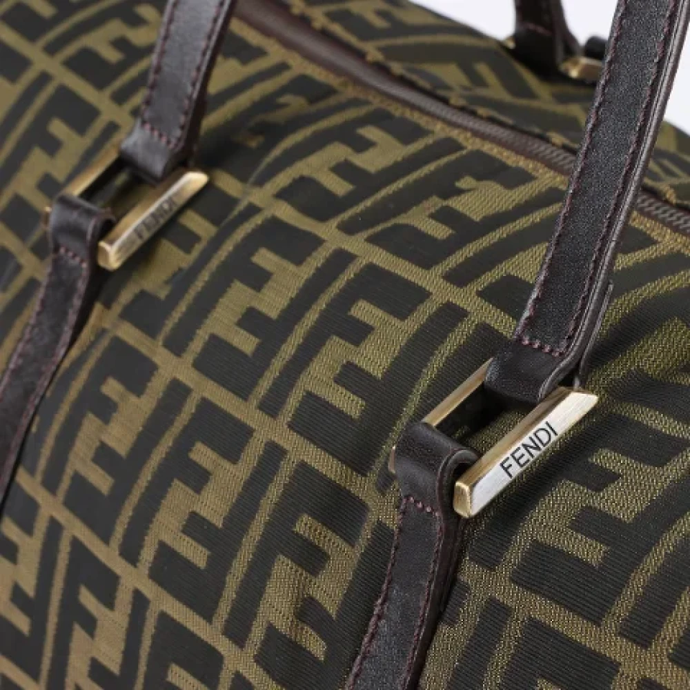 Fendi Vintage Pre-owned Leather travel-bags Multicolor Dames