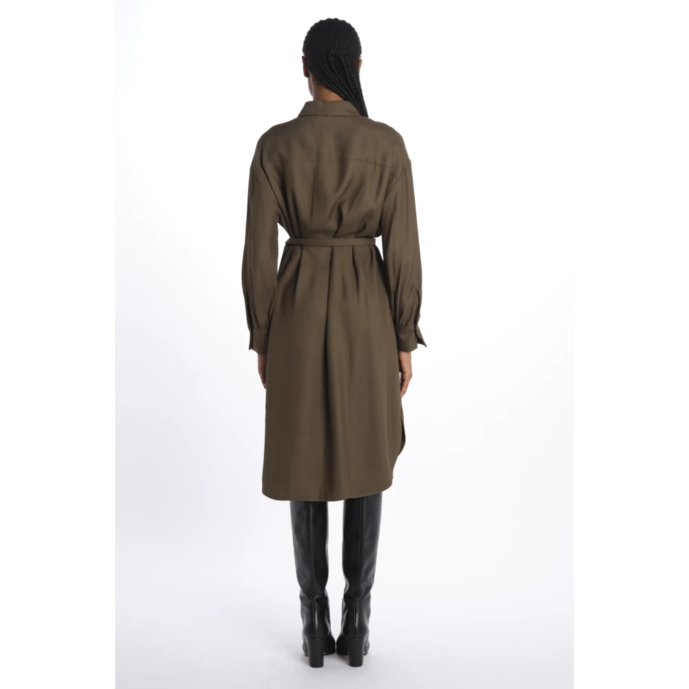 joseph Groene Bloemen Chemisier Jurk Green Dames