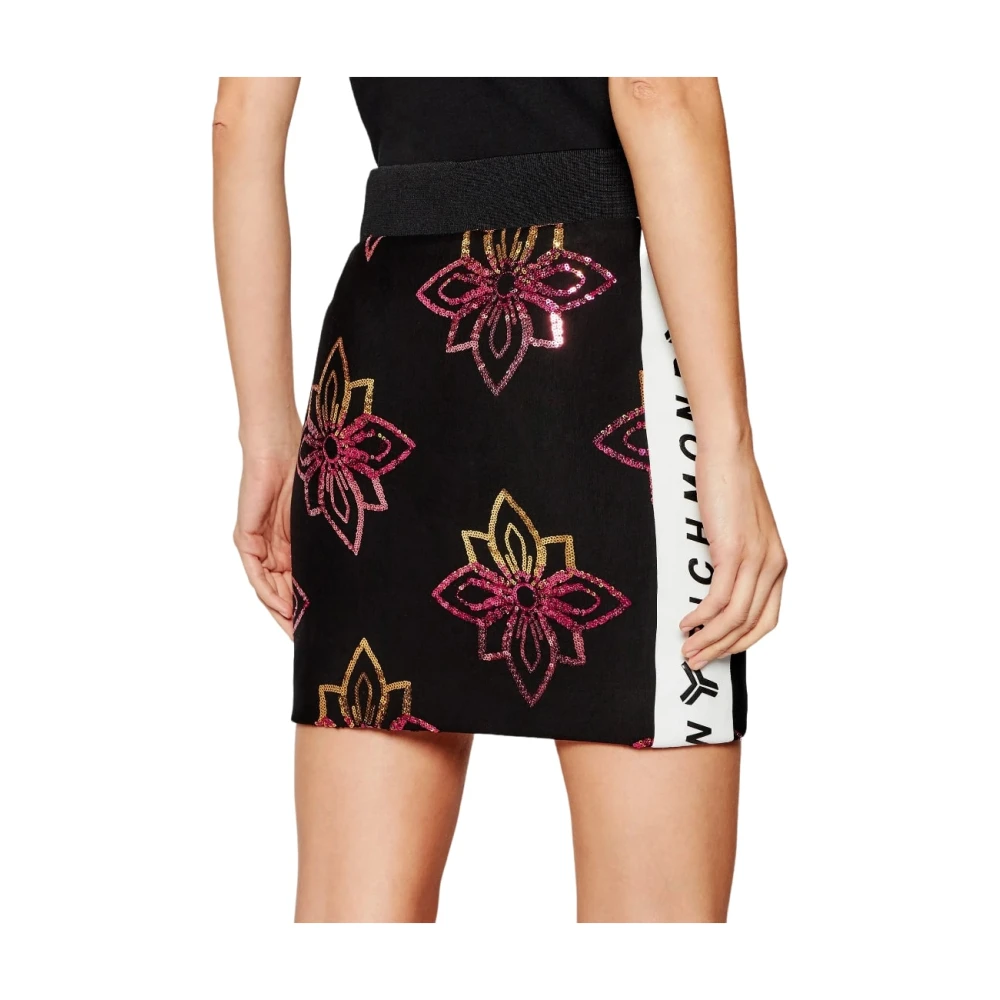 John Richmond Korte Denim Rok voor Vrouwen Black Dames