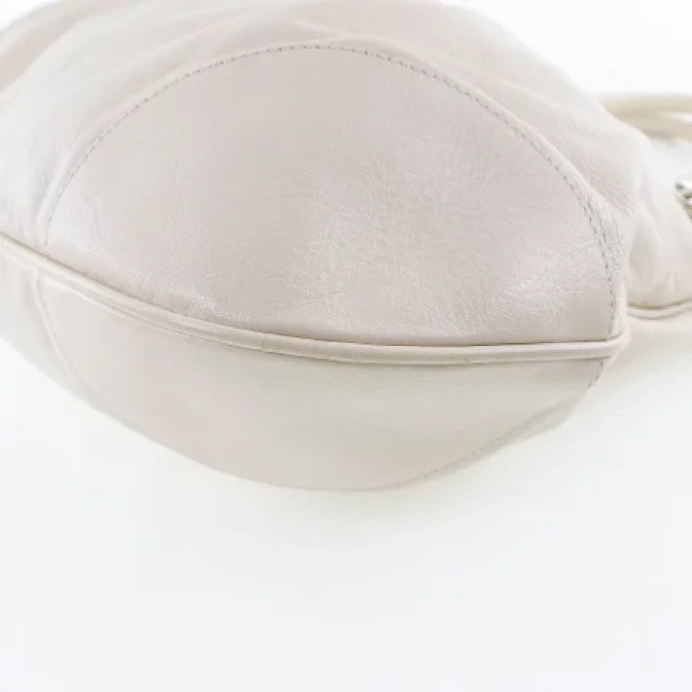 Salvatore Ferragamo Pre-owned Leather handbags White Dames