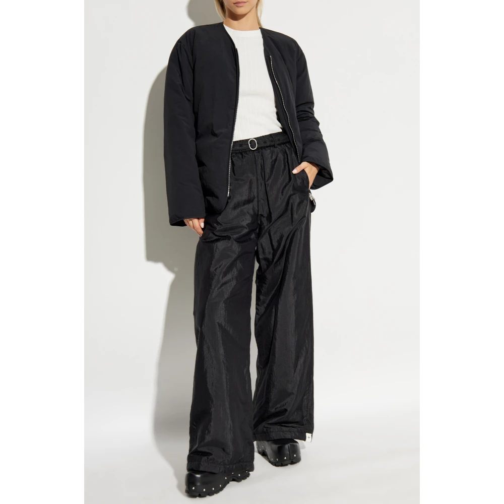 Jil Sander Broek met riem Black Heren