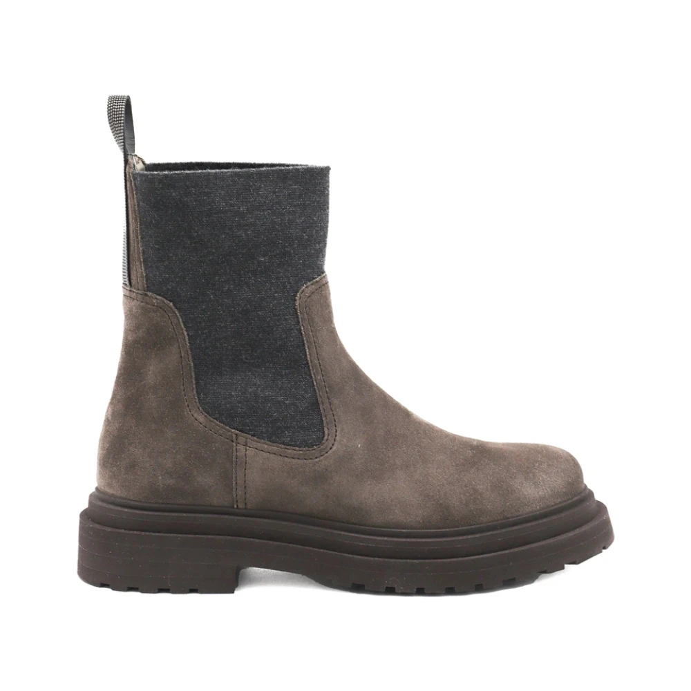 Shoes > Boots > Chelsea Boots - - Brunello Cucinelli - Modalova