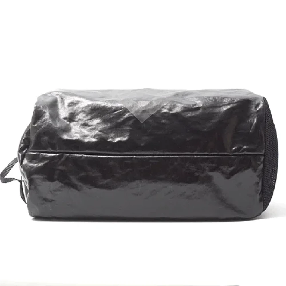 Chanel Vintage Pre-owned Canvas travel-bags Black Dames