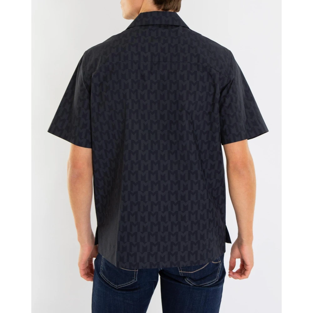 Moncler Heren Overhemd Blue Heren