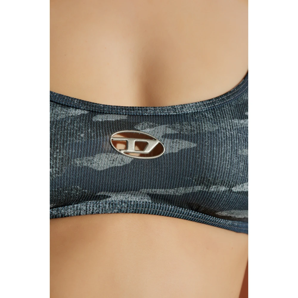 Diesel Bikini top Ut-Bra-Top-Utlt Gray Dames