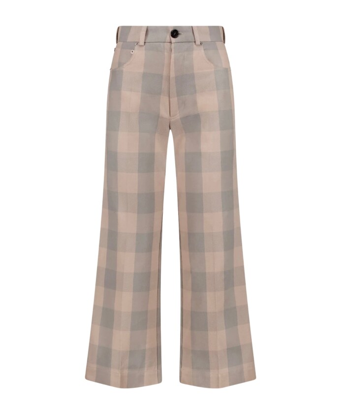 checkered-cropped-trousers